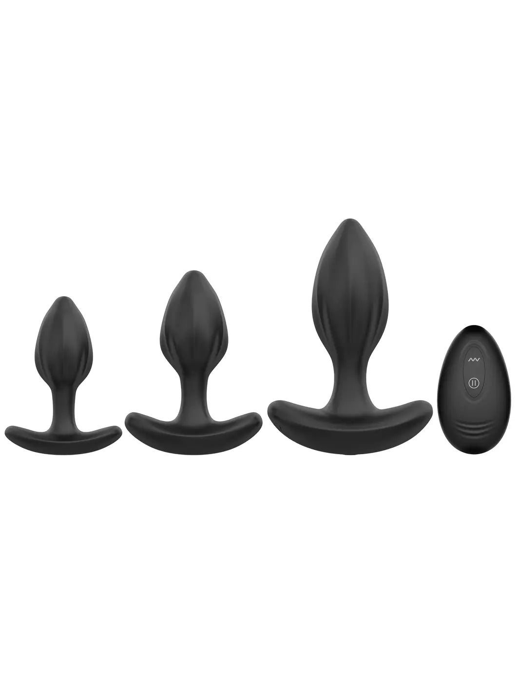 Winyi Mark Ribbed Silicone Anal Plug Training Kit - joujou.com.au JOUJOU Winyi Mark Ribbed Silicone Anal Plug Training Kit - joujou.com.au JOUJOU