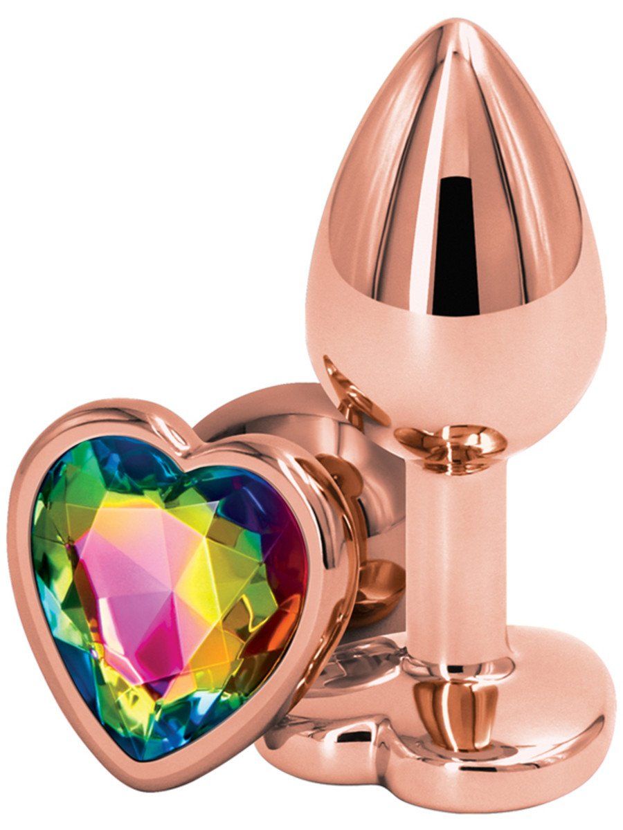 Rear Assets Rose Gold Small Heart Diamond Butt Plug | JOUJOU Rear Assets Rose Gold Small Heart Diamond Butt Plug | JOUJOU