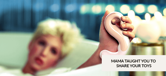 Mama taught you to share your toys