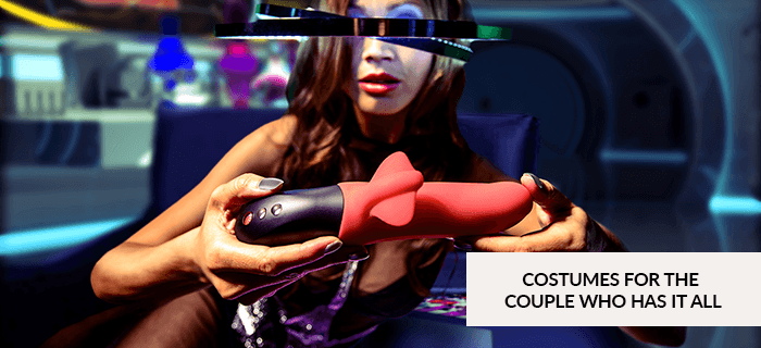 Costumes for the couple who has it all