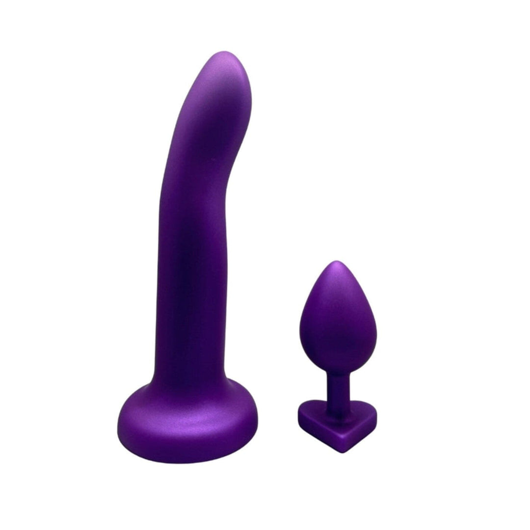 Lady Bonnd Galaxy Silicone Dildo and Plug Kit - joujou.com.au