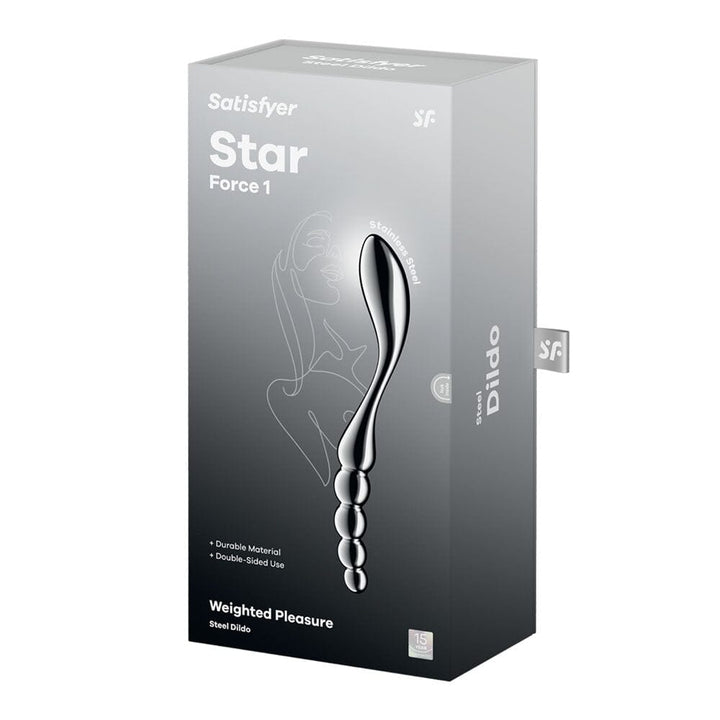 Satisfyer Star Force 1 Stainless Steel Dildo - joujou.com.au