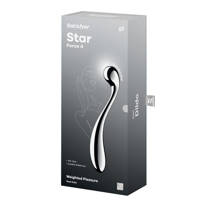 Satisfyer Star Force 4 Stainless steel Dildo - joujou.com.au