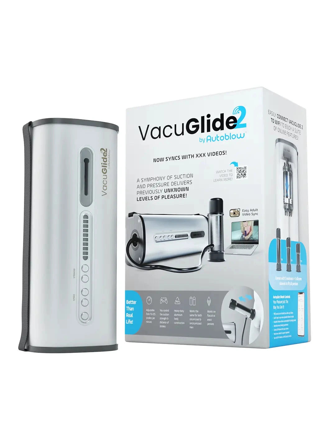 Autoblow VacuGlide 2 Suction-Aided Milking Machine - joujou.com.au