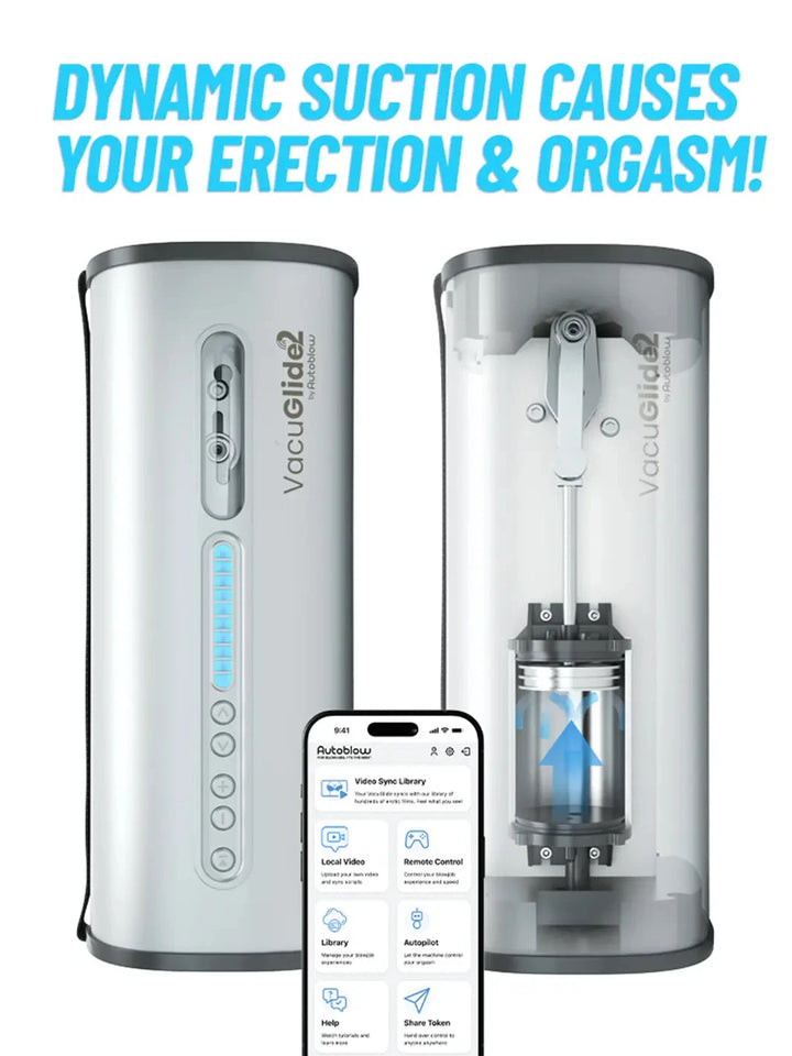 Autoblow VacuGlide 2 Suction-Aided Milking Machine - joujou.com.au