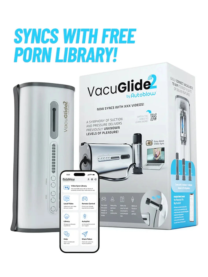 Autoblow VacuGlide 2 Suction-Aided Milking Machine - joujou.com.au