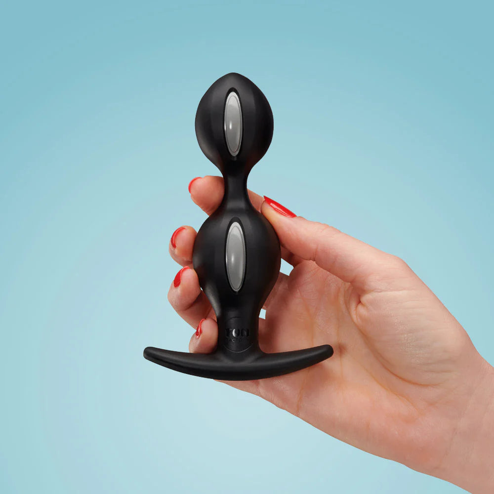 FUN FACTORY B Balls Duo Vibro Ball Anal Beaded Plug JOUJOU FUN FACTORY B Balls Duo Vibro Ball Anal Beaded Plug JOUJOU