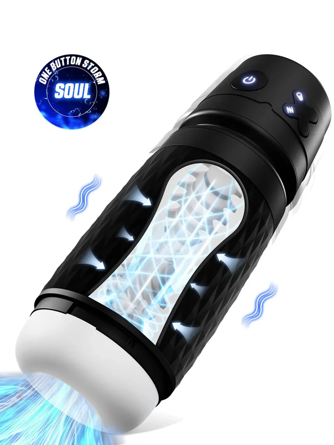 CyberSkin The Warrior | Suction & Vibration Male Toy JOUJOU CyberSkin The Warrior | Suction & Vibration Male Toy JOUJOU