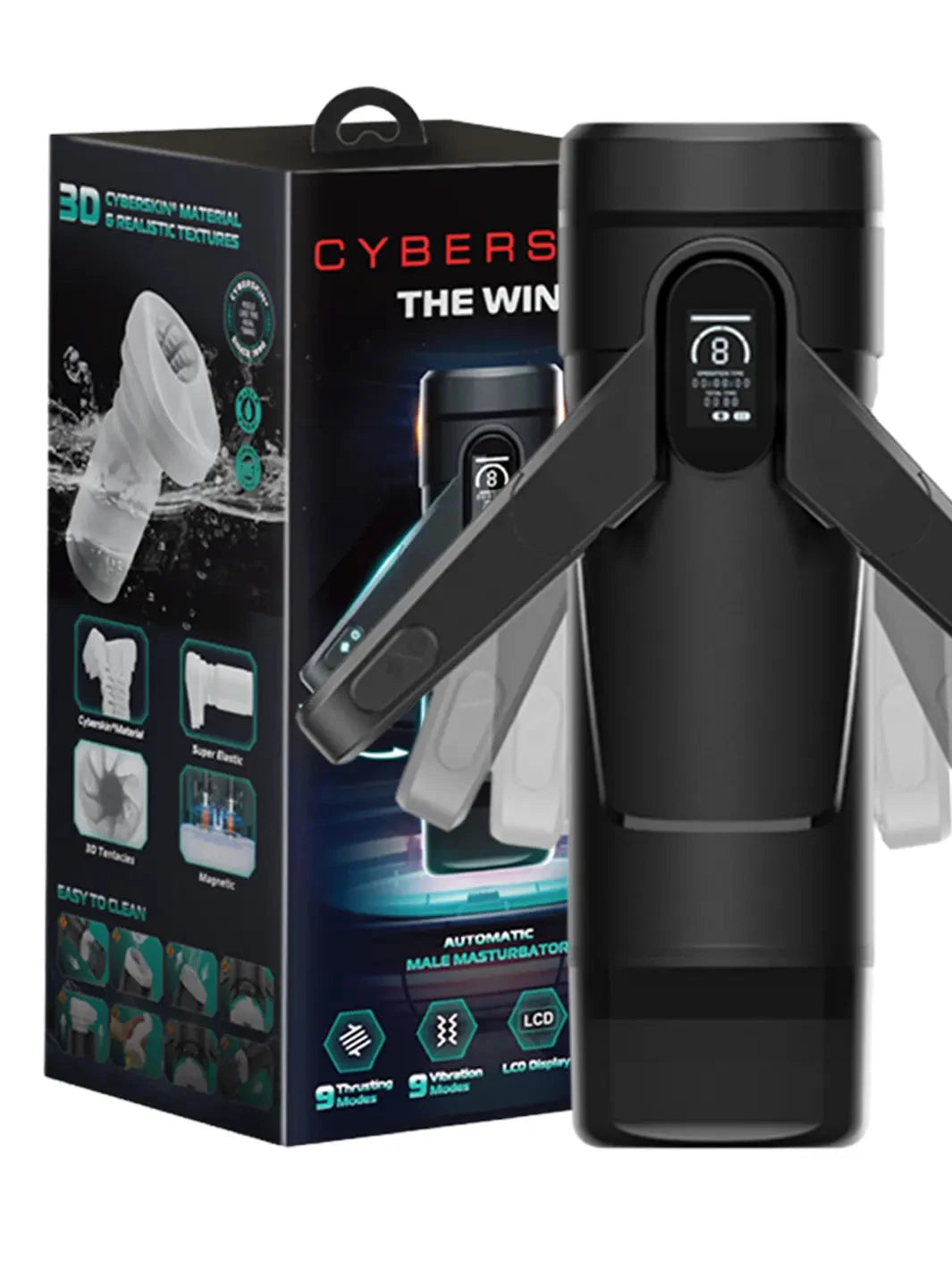 CyberSkin The Wing | Thrusting & Vibrating Male Pleasure Toy JOUJOU CyberSkin The Wing | Thrusting & Vibrating Male Pleasure Toy JOUJOU