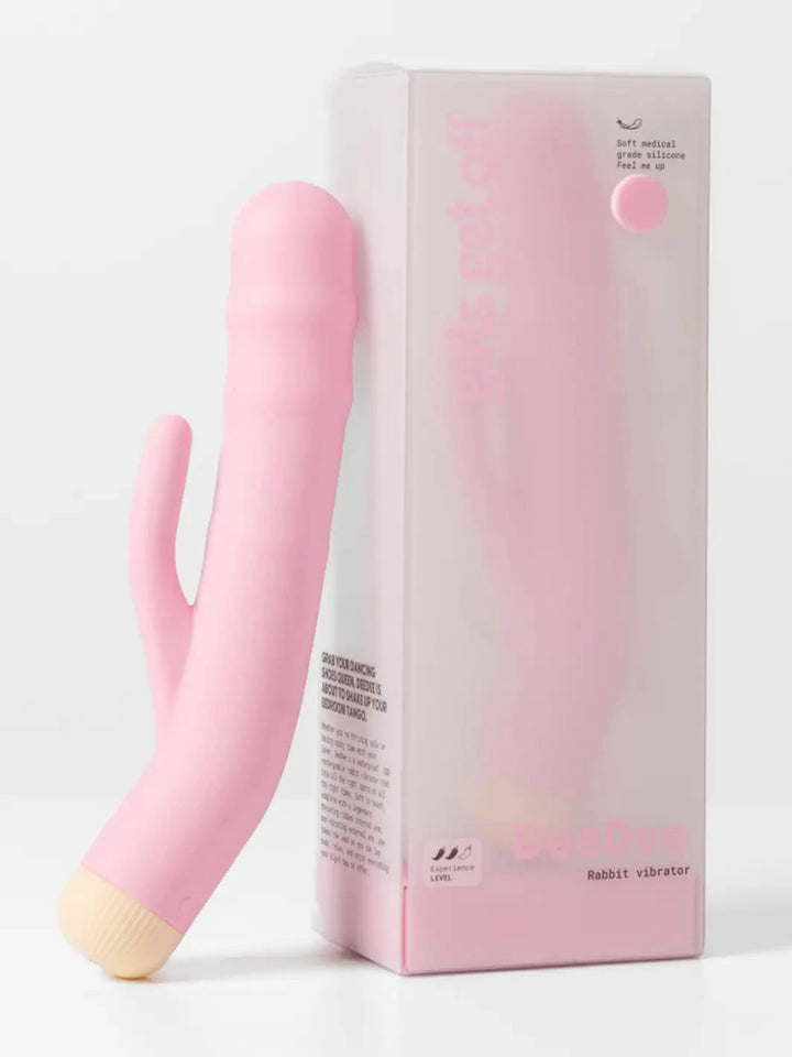 Girls Get Off DeeDee Thrusting Rabbit Vibrator - joujou.com.au