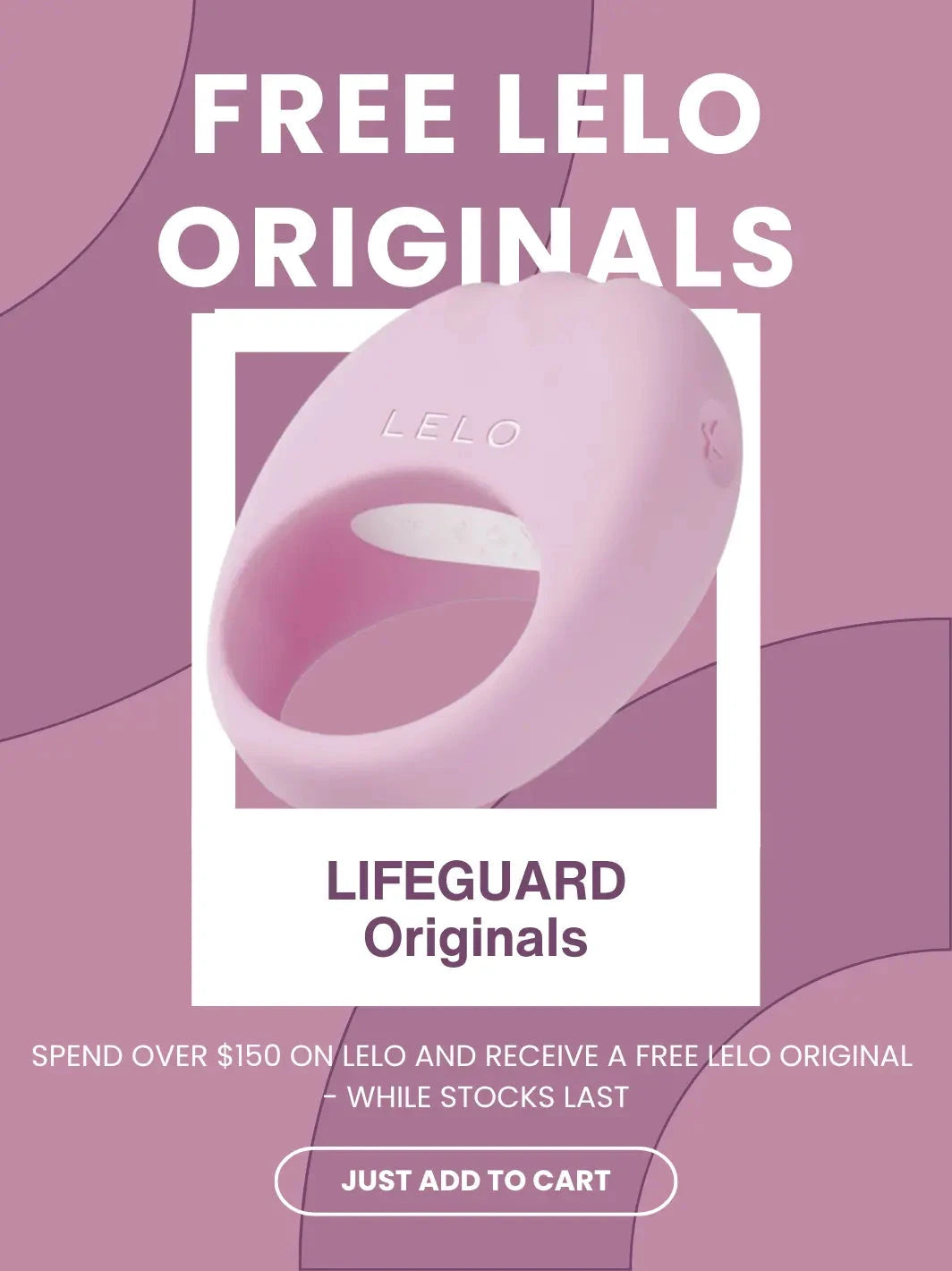 FREE LELO Originals Lifeguard Vibrating Couples Ring - joujou.com.au