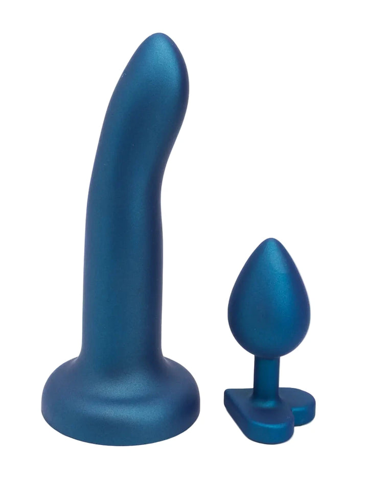 Lady Bonnd Galaxy Silicone Dildo and Plug Kit - joujou.com.au