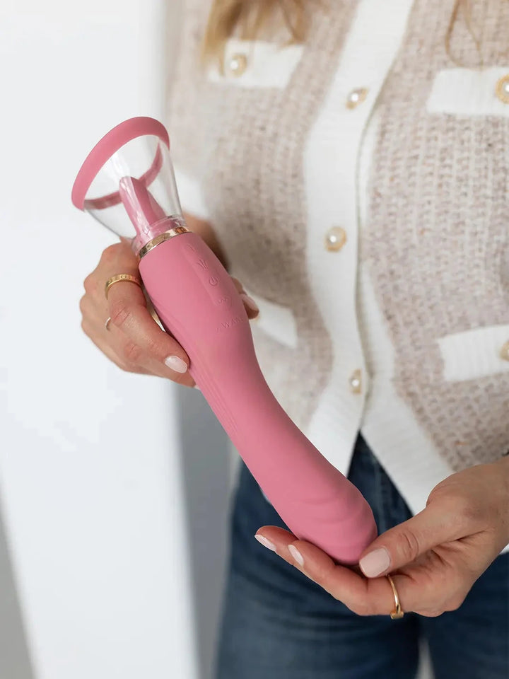 Le Wand Lick Rechargeable Double-Ended Vibrator - joujou.com.au