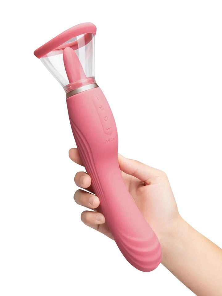 Le Wand Lick Rechargeable Double-Ended Vibrator - joujou.com.au
