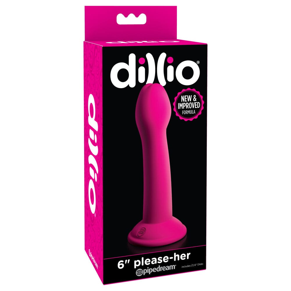 Dillio 6 in. Please-Her Dildo - joujou.com.au
