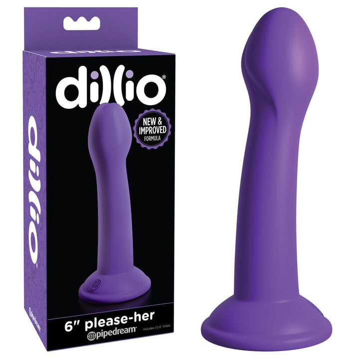 Dillio 6 in. Please-Her Dildo - joujou.com.au