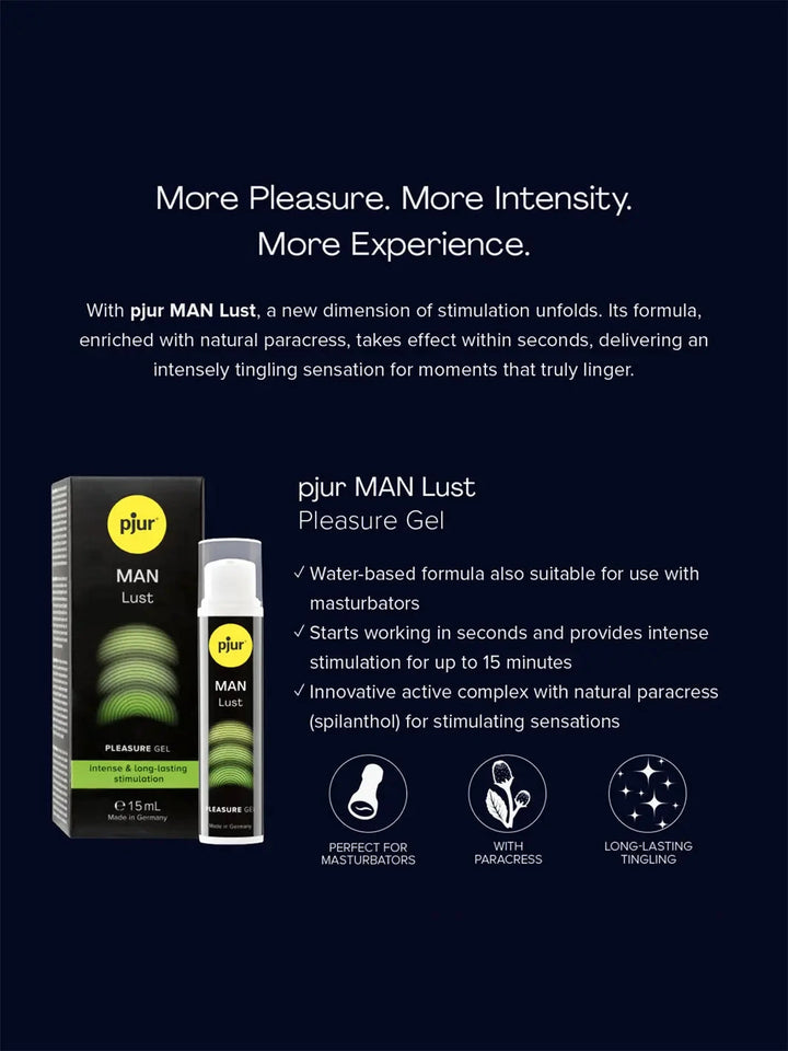 Pjur Man Lust Arousal Gel - joujou.com.au