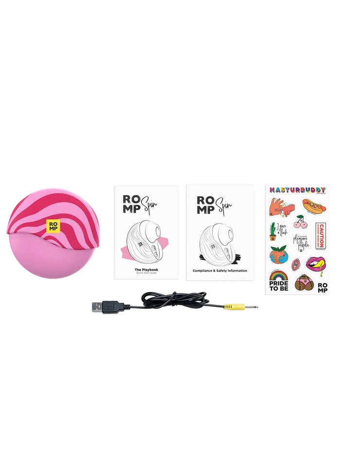 Romp Spin Travel Ready Clitoral Stimulator - joujou.com.au