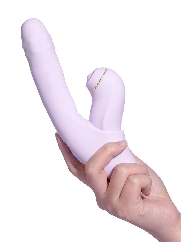 Svakom Duoglow Thrusting Vibrator With Pulsating Stimulator - joujou.com.au
