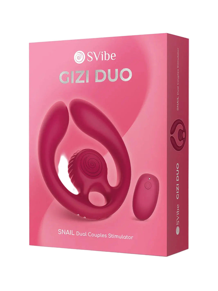 SVibe Snail GIZI Duo Couples Stimulator - joujou.com.au