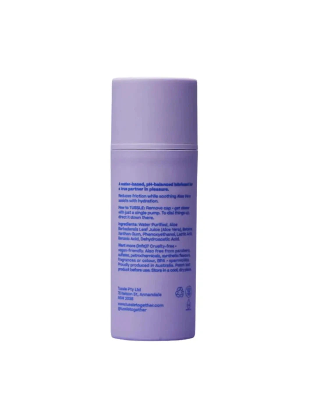 Tussle Playmate Water Based Lubricant 100ml - joujou.com.au