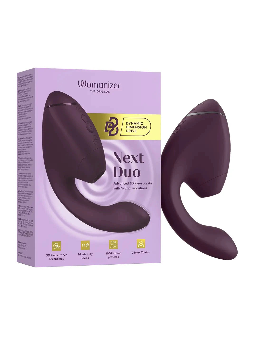 Womanizer Next Duo - Clitoral & G-Spot Dual Stimulator - joujou.com.au