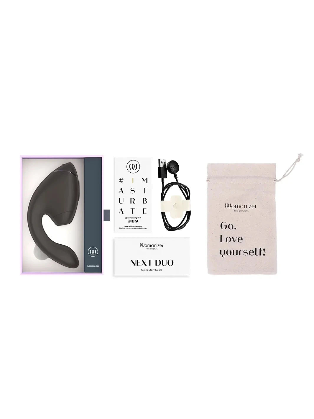 Womanizer Next Duo - Clitoral & G-Spot Dual Stimulator - joujou.com.au