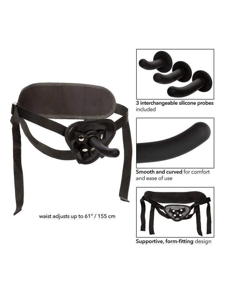 Boundless Silicone Curve Pegging Kit packaging front showing key features and included attachments.