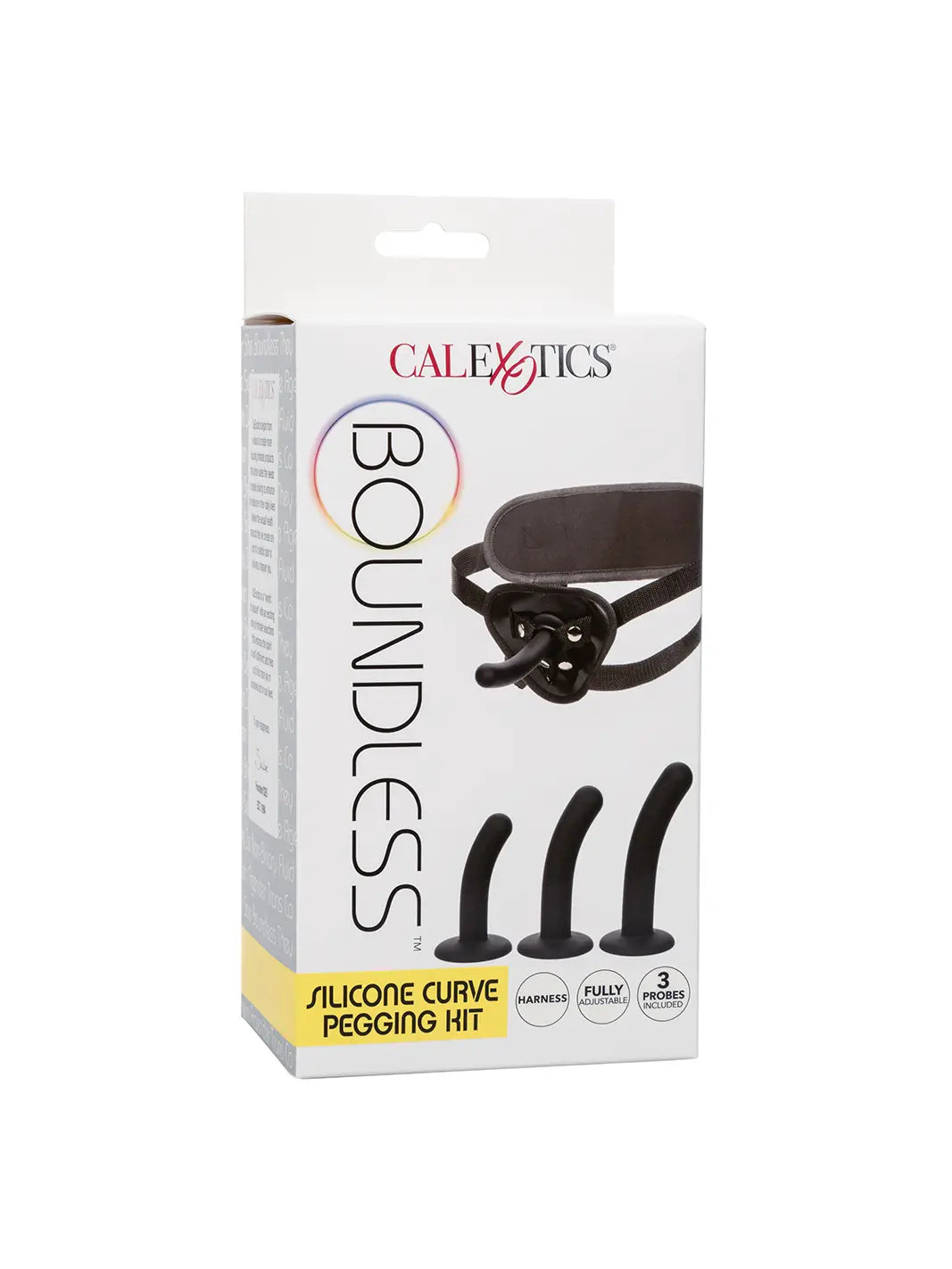 Boundless Silicone Curve Pegging Kit side packaging view with product image and premium black design.