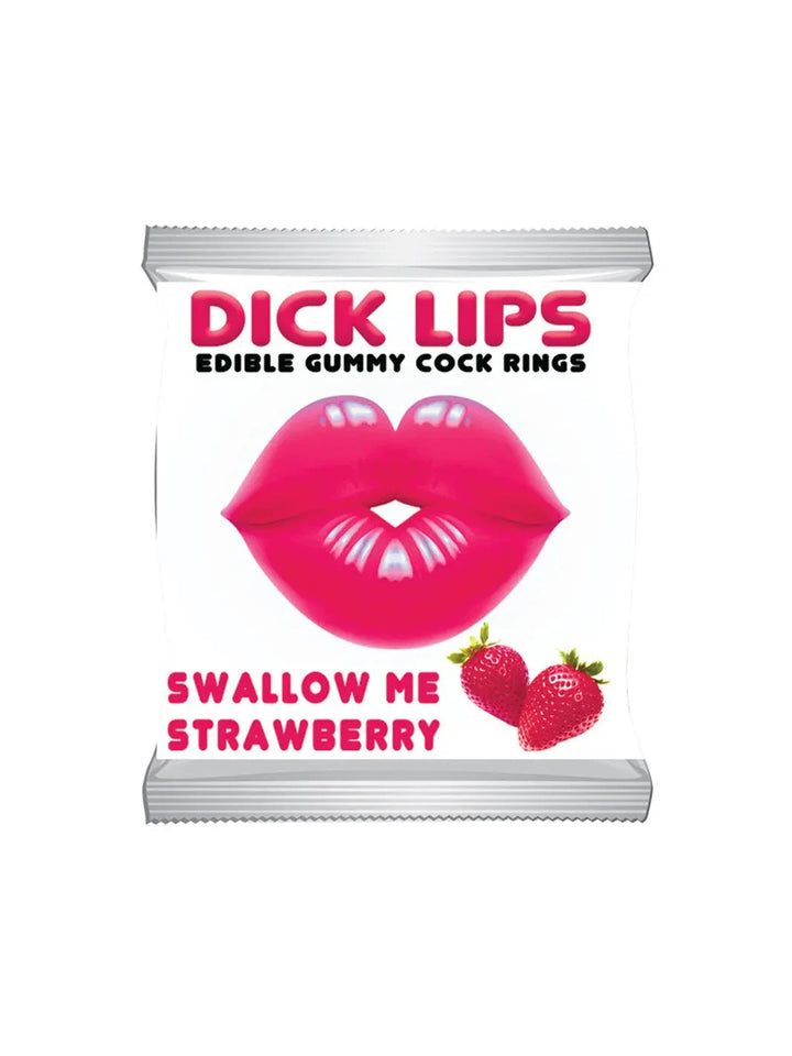 Dicklips Gummy Cock Rings - joujou.com.au