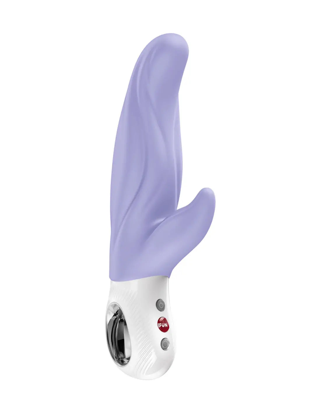 FUN FACTORY Lady Bi in purple main view with smooth silicone finish and ergonomic curved shape.