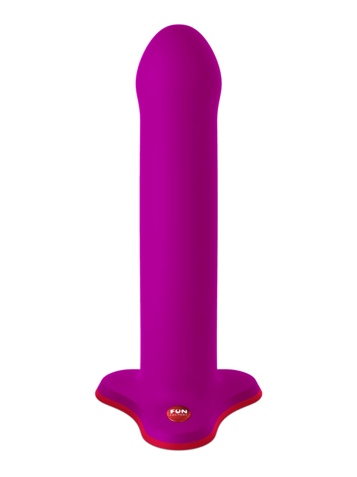 FUN FACTORY Magnum in magenta front view showing the full length and stable base.