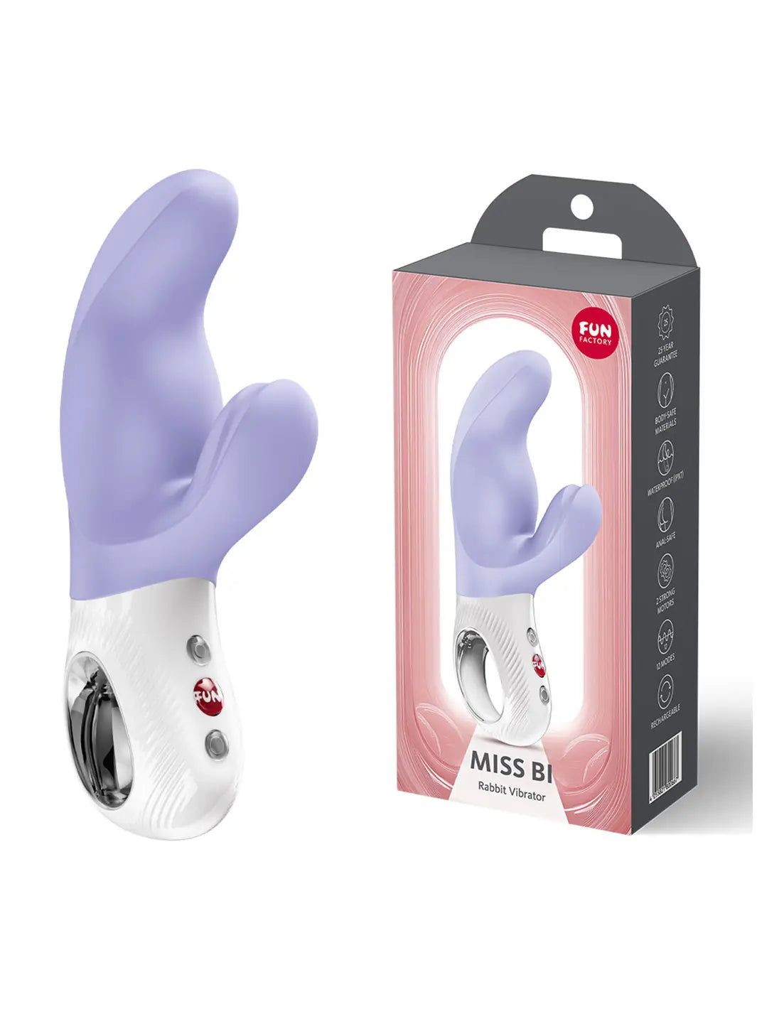 FUN FACTORY Miss Bi Rabbit Vibrator | JOUJOU FUN FACTORY Miss Bi Rabbit Vibrator | JOUJOU