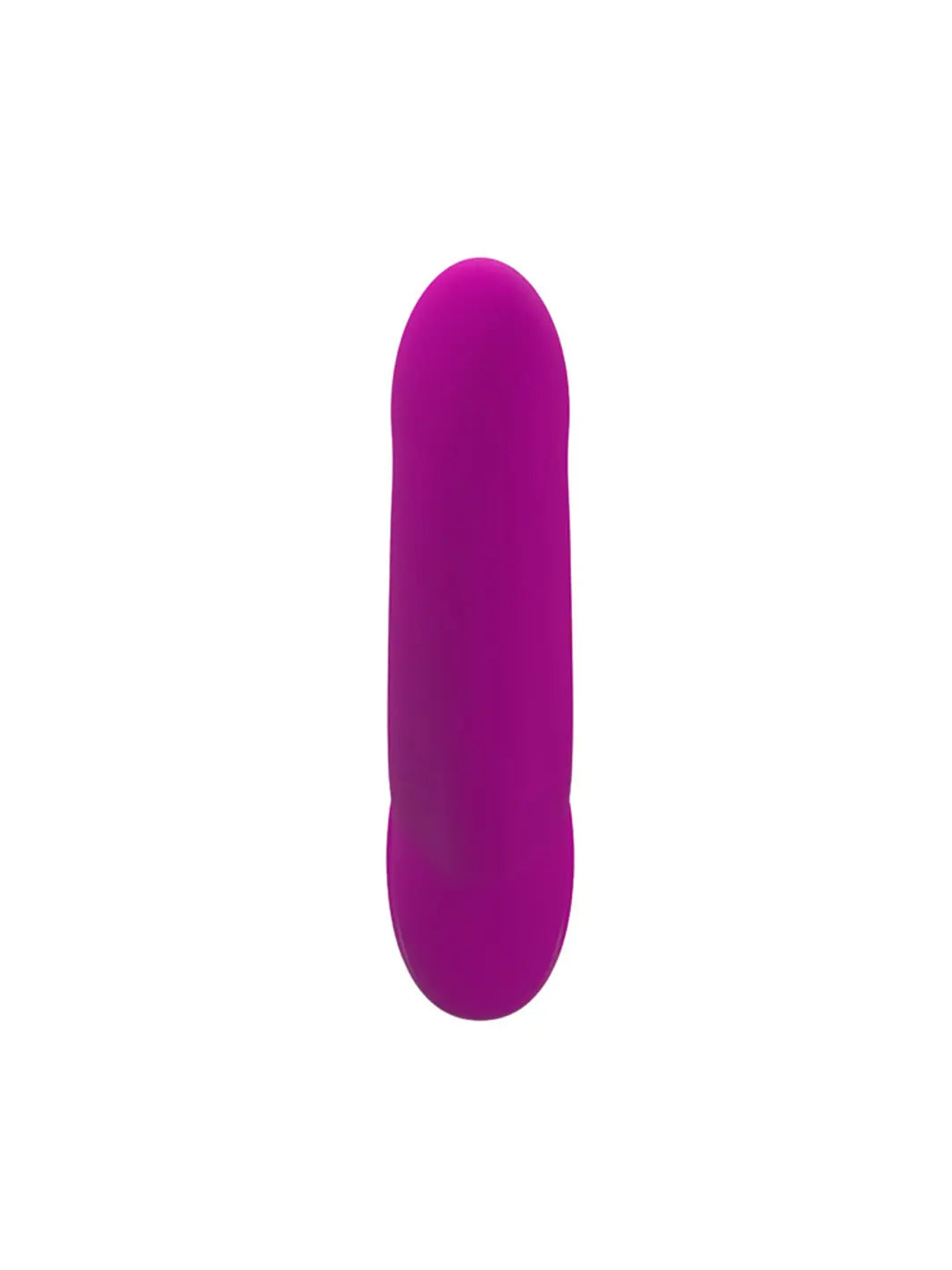 Close-up of the smooth silicone finish on the Fun Factory Share Lite in Blackberry Pink