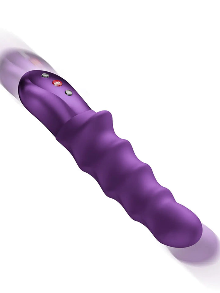 FUN FACTORY Stronic Surf pulsating G-spot vibrator with motion in dark violet