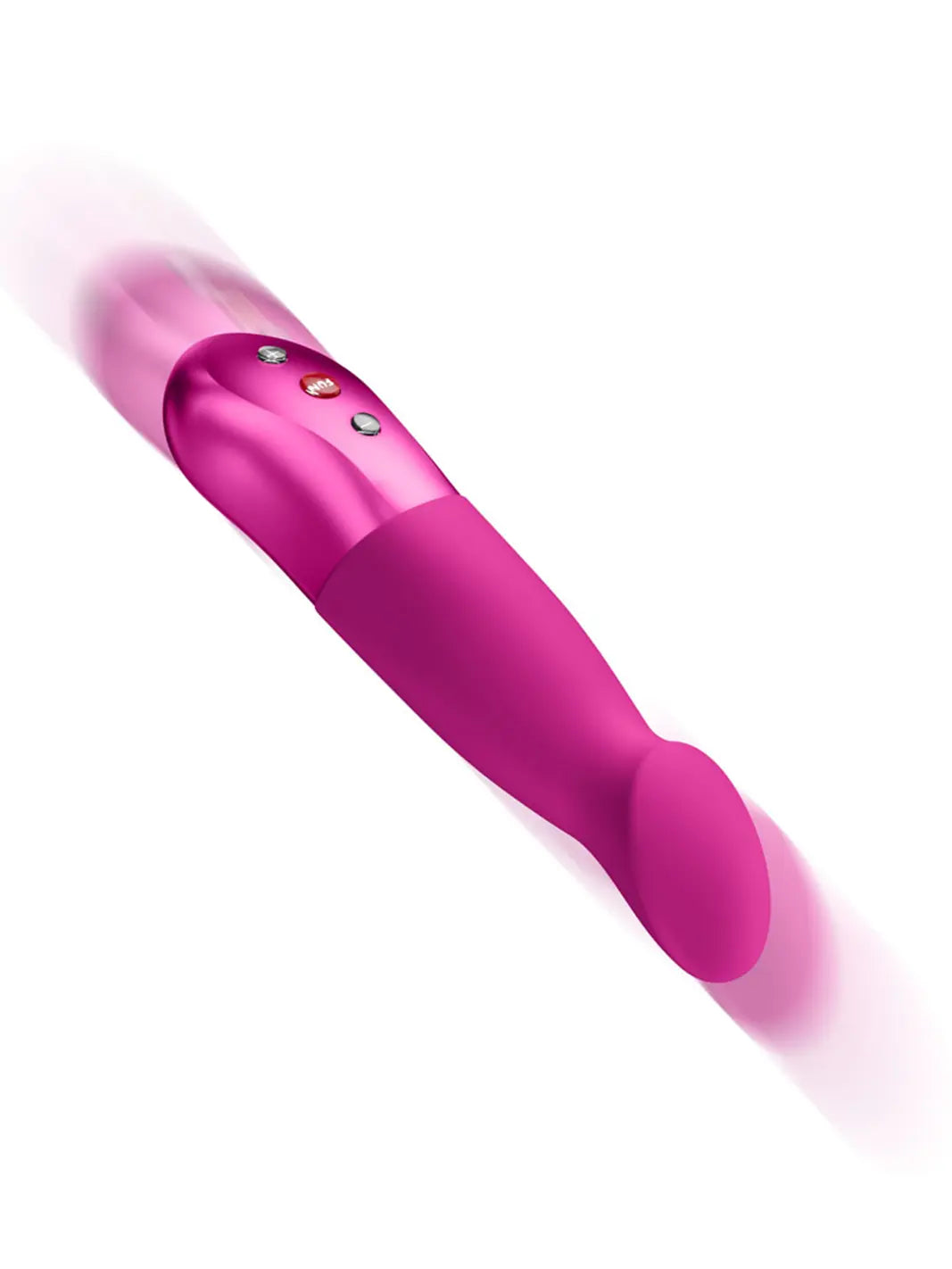 FUN FACTORY Sundaze in magenta side view highlighting the smooth curved shape and tapered tip.