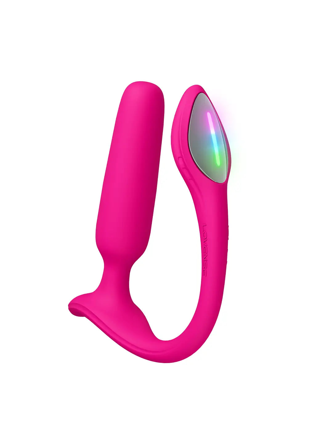Close-up detail of Lovense Lush Anal body-safe silicone and ergonomic shape