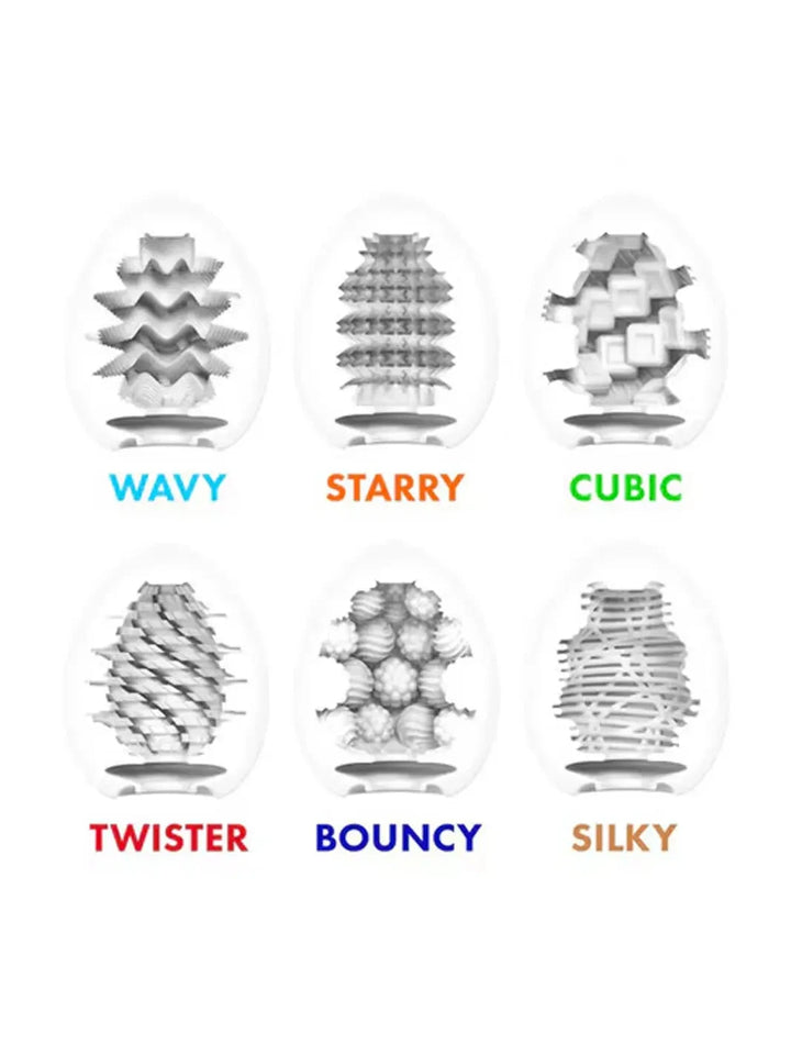 Tenga Variety Pack Of 6 Eggs - joujou.com.au