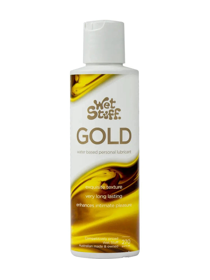 Wet Stuff Gold Water-Based Lubricant - joujou.com.au