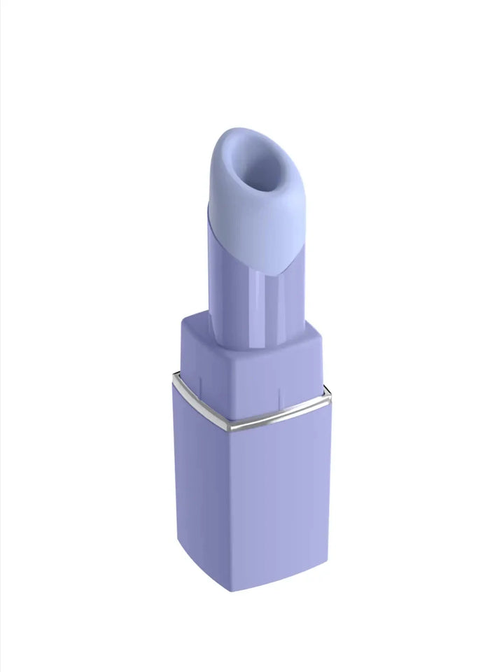 Womanizer Beauty in lilac angled view showing lipstick-inspired design and soft compact finish.