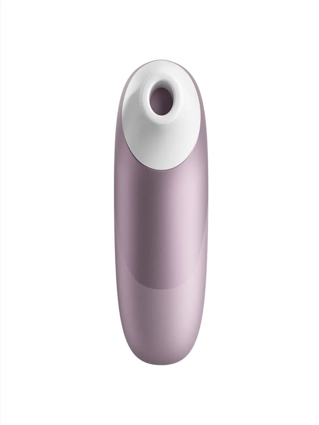 Womanizer Pro lilac top view showing the soft Pleasure Air opening.