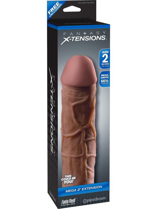 Fantasy X-tensions Mega 2in. Extension Brown