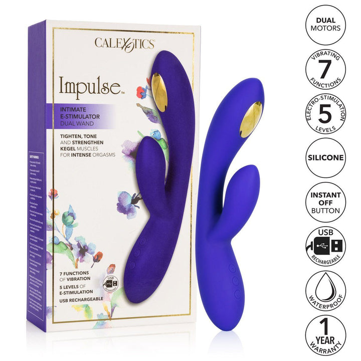 Impulse Intimate E-Stimulator Dual Wand - joujou.com.au