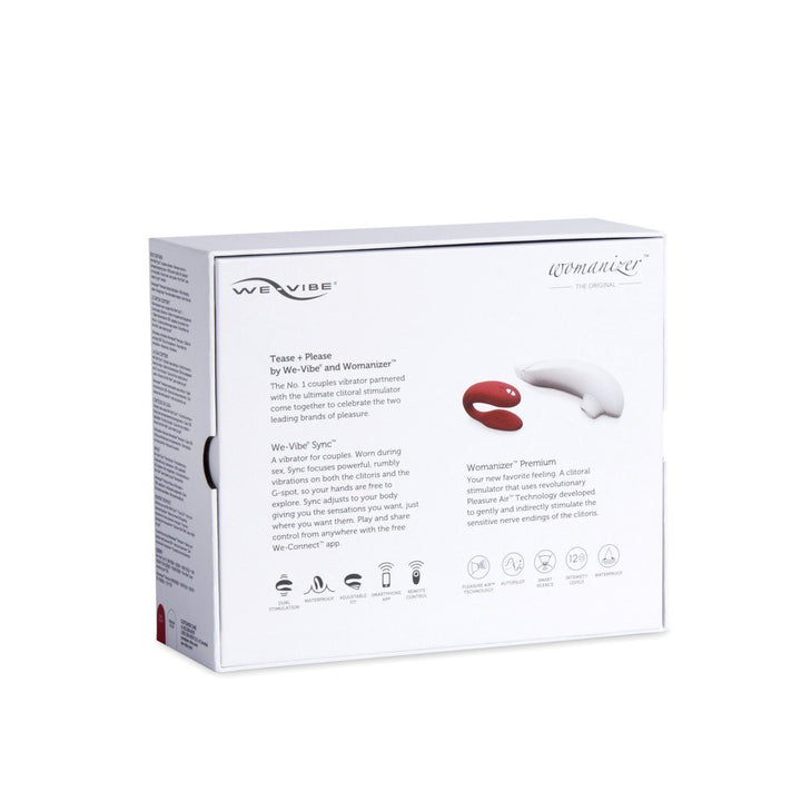 Tease and Please Premium collection by We-Vibe / Womanizer - joujou.com.au