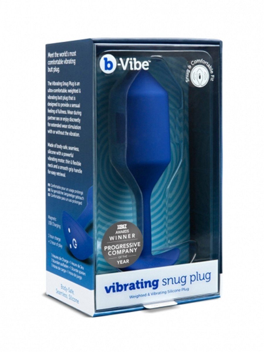 B-Vibe Vibrating Snug Plug XL - Weighted Butt Plugs | joujou.com.au JOUJOU B-Vibe Vibrating Snug Plug XL - Weighted Butt Plugs | joujou.com.au JOUJOU