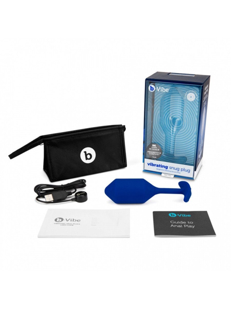 B-Vibe Vibrating Snug Plug XL - Weighted Butt Plugs | joujou.com.au JOUJOU B-Vibe Vibrating Snug Plug XL - Weighted Butt Plugs | joujou.com.au JOUJOU