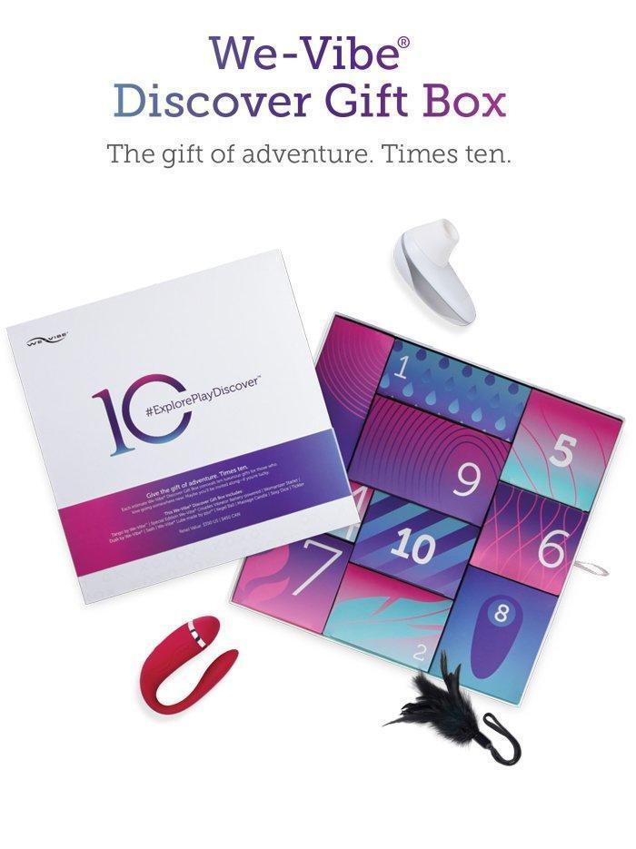 We-Vibe Discover 10 Day Gift Box - Christmas - joujou.com.au