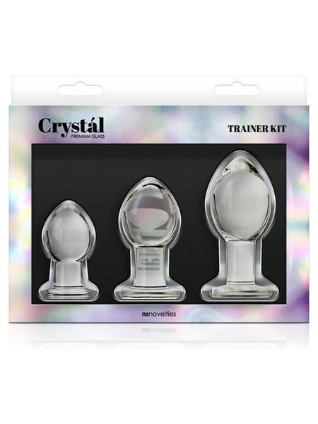 CRYSTAL ANAL PLUG TRAINER KIT - NS Novelties | JOUJOU CRYSTAL ANAL PLUG TRAINER KIT - NS Novelties | JOUJOU