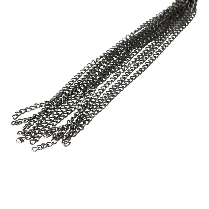 Sincerely Midnight Jewelled Chain Tickler - joujou.com.au