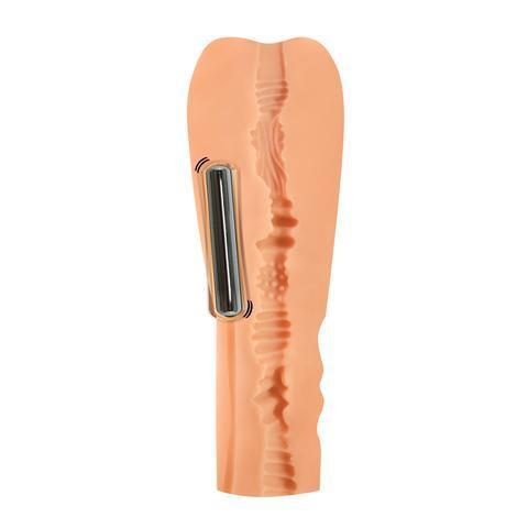 VIBRATING CYBERSKIN STROKER - STELLA STYLES JOUJOU VIBRATING CYBERSKIN STROKER - STELLA STYLES JOUJOU
